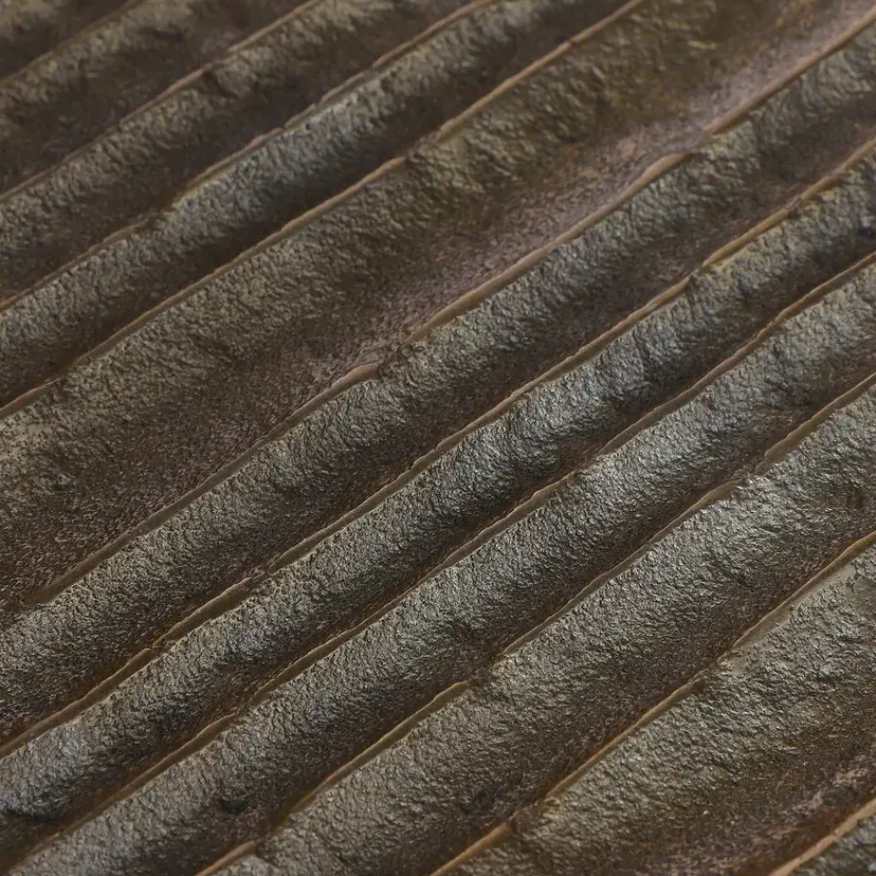 Casa Vivante Calabria Decoratie Bord Ø27 cm donkergoud Sale