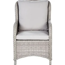 Beliani CASCAIS - Tuinstoel set van 2 - Beige - PE rotan Online