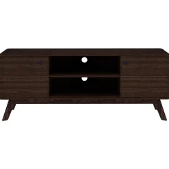 Loft24 Cassie - TV-meubel met 2 deuren van walnotenhoutspaanplaat Best