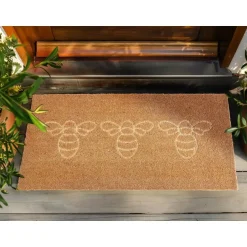 Leen Bakker CAVITE - Deurmat - Natuurlijk - 55 x 120 cm - Kokos