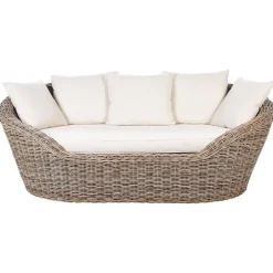 Beliani CAVO - Ligbed - Natuurlijk - Rotan Hot