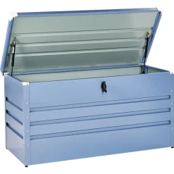 Leen Bakker CEBROSA - Kussenbox - Blauw - 400 l - Staal Clearance