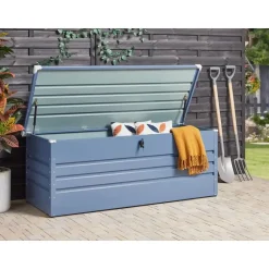 Leen Bakker CEBROSA - Kussenbox - Blauw - 600 l - Staal Clearance