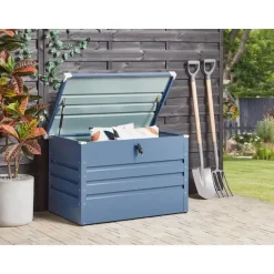 Leen Bakker CEBROSA - Kussenbox - Blauw - 300 l - Staal Discount