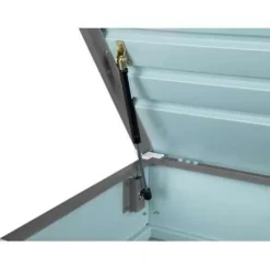 Beliani CEBROSA S - Kussenbox - Grijs - Staal Hot