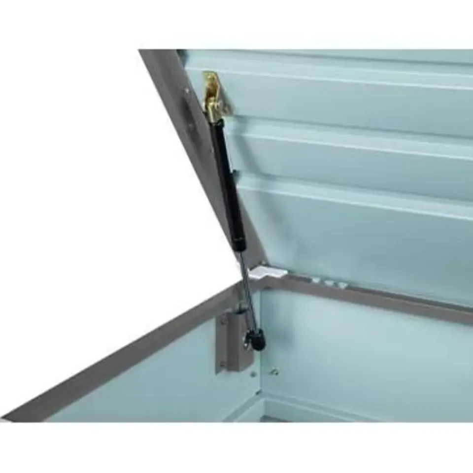 Beliani CEBROSA S - Kussenbox - Grijs - Staal Hot