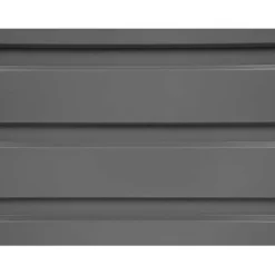 Beliani CEBROSA S - Kussenbox - Grijs - Staal Hot