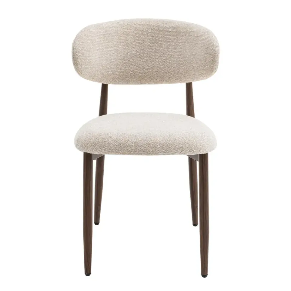 Furnihaus Celia Eetkamerstoelen Set van 2 - Beige Walnoot Hot