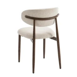 Furnihaus Celia Eetkamerstoelen Set van 2 - Beige Walnoot Hot