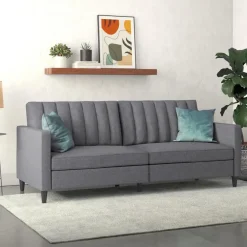 Dorel Home Celine - 3-zits slaapbank in grijs stof Sale