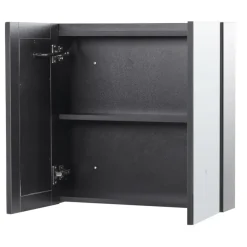 Beliani CHABUNCO - Badkamermeubel - Zwart - Multiplex Online