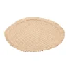 Chaks Placemat - D38 cm - gevlochten - beige - bohemian Outlet