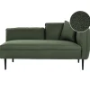 Beliani CHEVANNES - Chaise longue - Groen - Polyester Outlet