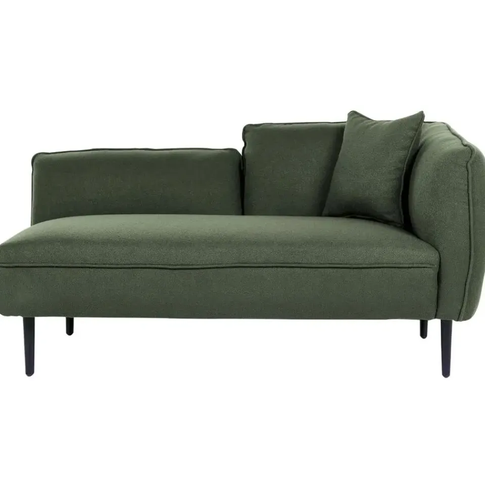 Beliani CHEVANNES - Chaise longue - Groen - Polyester Outlet