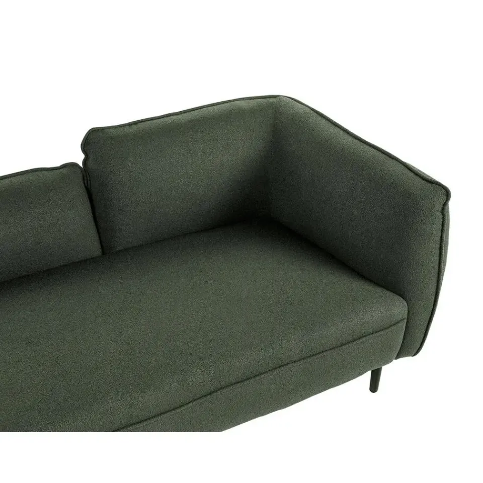 Beliani CHEVANNES - Chaise longue - Groen - Polyester Outlet
