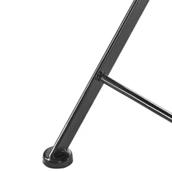 Beliani CIGLIANO - Tuinstoel set van 2 - Zwart - Metaal Clearance