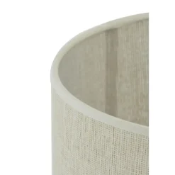 Light & Living Cilinder Lampenkap Breska - Parel Wit - Ø40x30cm Outlet