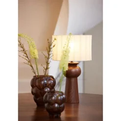 Light & Living Cilinder lampenkap Disli - Crème - Ø35cm Sale