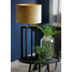 Light & Living Cilinder Lampenkap Gemstone - Brons - Ø30x21cm Sale