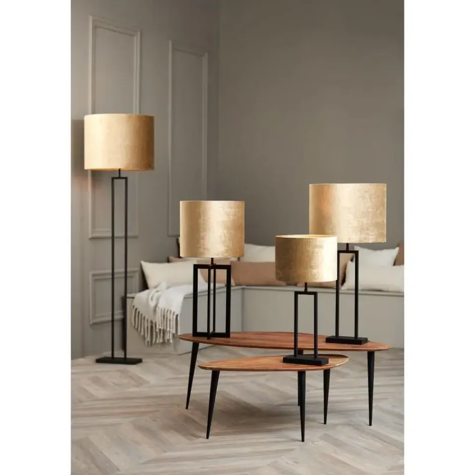 Light & Living Cilinder Lampenkap Gemstone - Brons - Ø30x21cm Sale