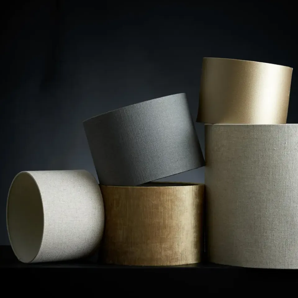 Light & Living Cilinder Lampenkap Gemstone - Brons - Ø30x21cm Sale