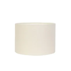 Light & Living Cilinder Lampenkap Livigno - Eiwit - Ø25cm New