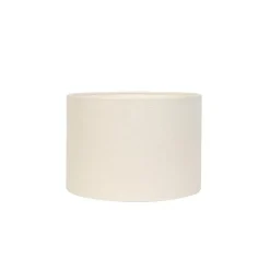 Light & Living Cilinder Lampenkap Livigno - Eiwit - Ø30 x 21 cm