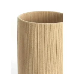 Light & Living Cilinder lampenkap Medan - Beige - 25x25x36cm Outlet