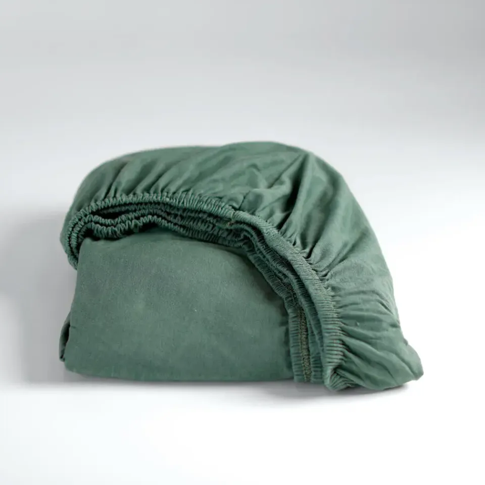 Cinderella - Hoeslaken (tot 25 cm) - Jersey - 160x210/220 - Green Clearance