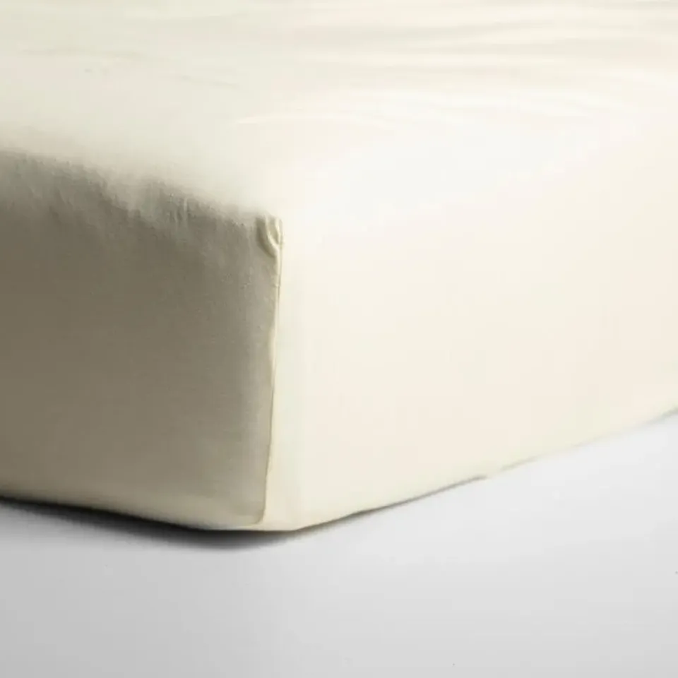 Cinderella - Hoeslaken (tot 25 cm) - Double Jersey - 180x220 & 200x200 - Ivory Best