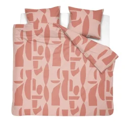 Cinderella Barista - Dekbedovertrek - Katoen - 200x200/220 cm - Roze Clearance