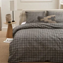 Cinderella Brecht - Dekbedovertrek - Katoen - 260x200/220 cm - Antraciet New