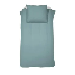 Cinderella Weekend - Dekbedovertrek - Katoen - 140x200/220 cm - Mineraal Groen Best