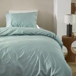 Cinderella Weekend - Dekbedovertrek - Katoen - 140x200/220 cm - Mineraal Groen Best