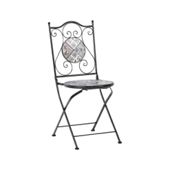 Beliani CIVITA - Balkonset - Zwart - Metaal Clearance