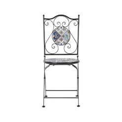 Beliani CIVITA - Balkonset - Zwart - Metaal Clearance