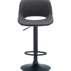 CLP Barkruk Camden Kunstleer - zwart Discount