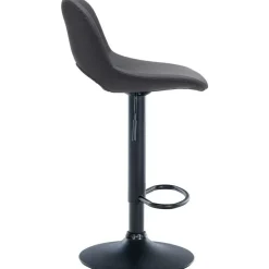 CLP Barkruk Camden Kunstleer - zwart Discount