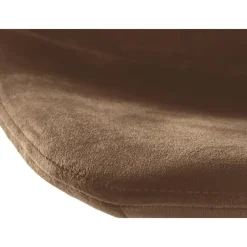 CLP Barkruk Divo zwart Frame - Fluweel - bruin Online