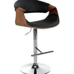 CLP Barkruk Foley Kunstleer - zwart Sale