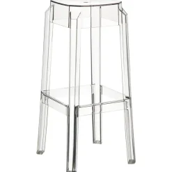 CLP Barkruk FOX natura Frame - Kunststof - transparant Hot