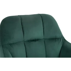 CLP Barkruk Natoma zwart Frame - Fluweel - groen Hot