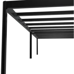 CLP Bed Hamlin 41x200x200 cm - zwart New