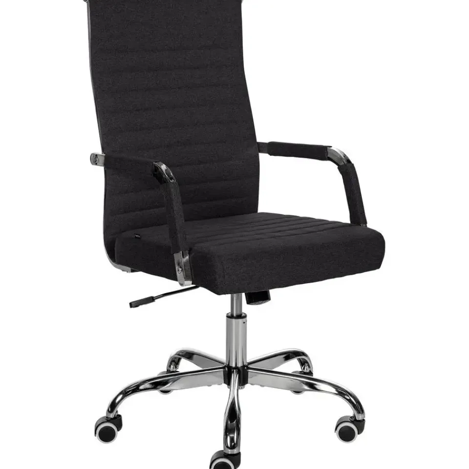 CLP Bureaustoel Amadora Stof - zwart Clearance