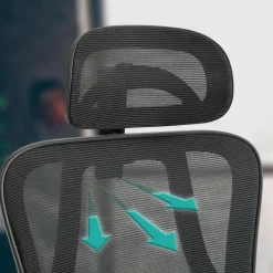 CLP Bureaustoel Bryden chroom Frame - Kunststof - zwart Sale