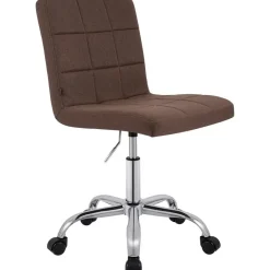 CLP Bureaustoel Darfield Stof - bruin Hot