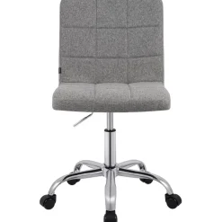 CLP Bureaustoel Darfield Stof - grijs Sale