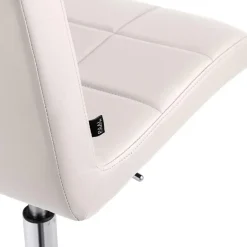 CLP Bureaustoel Darfield Kunstleer - wit Discount