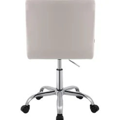 CLP Bureaustoel Darfield Kunstleer - wit Discount