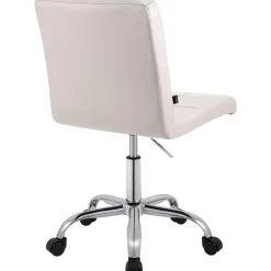 CLP Bureaustoel Darfield Kunstleer - wit Discount